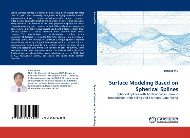 Produktbild: Surface Modeling Based on Spherical Splines