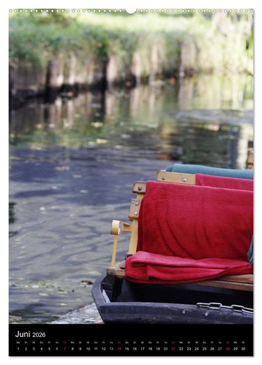 Produktbild: Wunderbarer Spreewald (Wandkalender 2026 DIN A2 hoch), CALVENDO Monatskalender