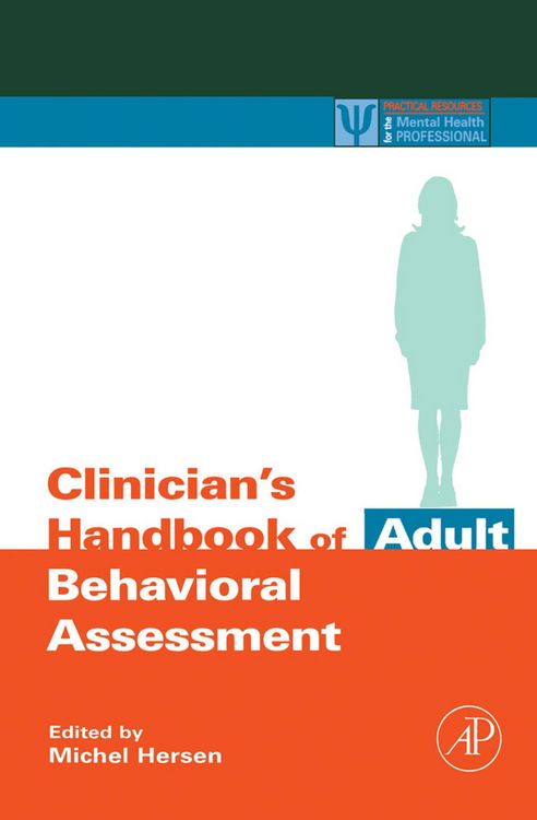 Produktbild: Clinician's Handbook of Adult Behavioral Assessment