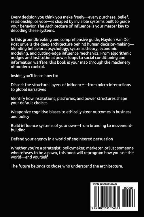 Produktbild: The Architecture of Influence