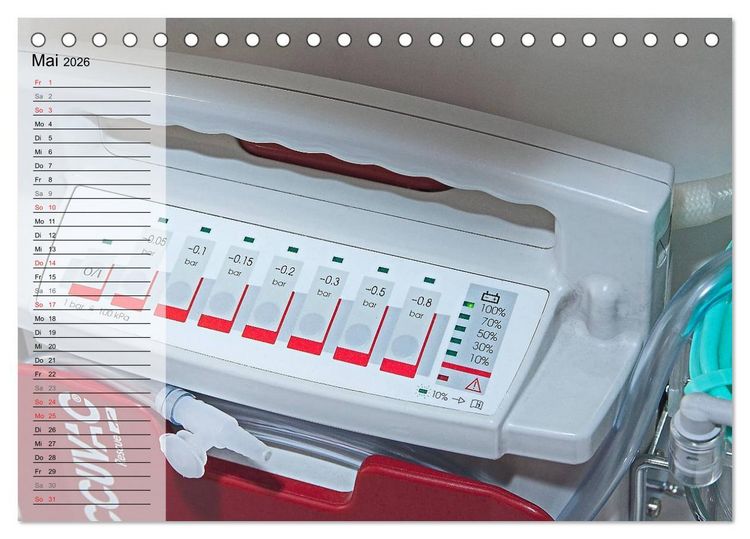 Produktbild: Life Support (Tischkalender 2026 DIN A5 quer), CALVENDO Monatskalender