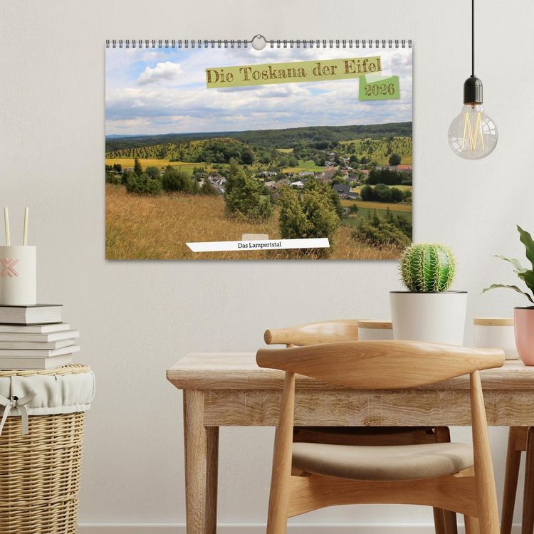 Produktbild: Die Toskana der Eifel - Das Lampertstal (Wandkalender 2026 DIN A3 quer), CALVENDO Monatskalender