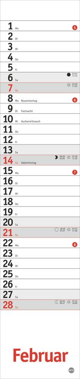 Produktbild: Langplaner mini, rot 2027