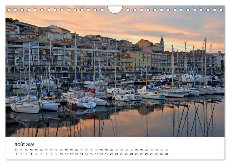 Produktbild: La mer d'Occitanie (Calendrier mural 2026 DIN A4 vertical), CALVENDO calendrier mensuel