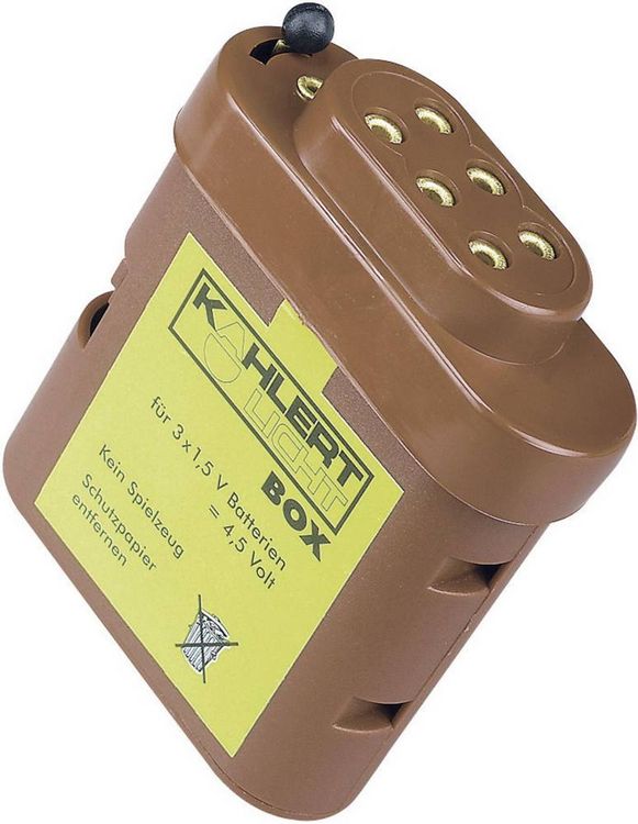 Produktbild: Kahlert Licht 60897 Batteriebox mit Anschlussbuchse 4.5V