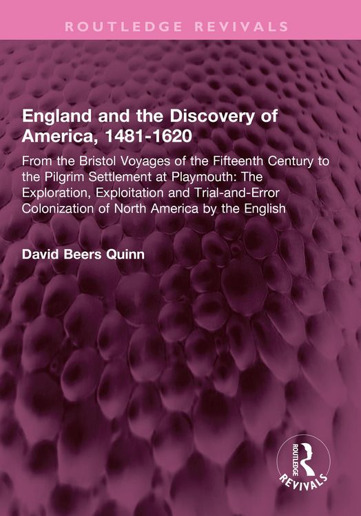 Produktbild: England and the Discovery of America, 1481-1620
