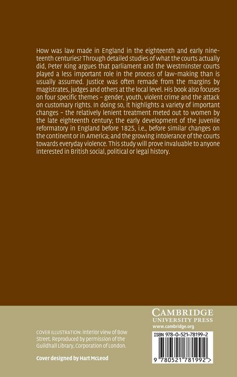 Produktbild: Crime and Law in England, 1750-1840