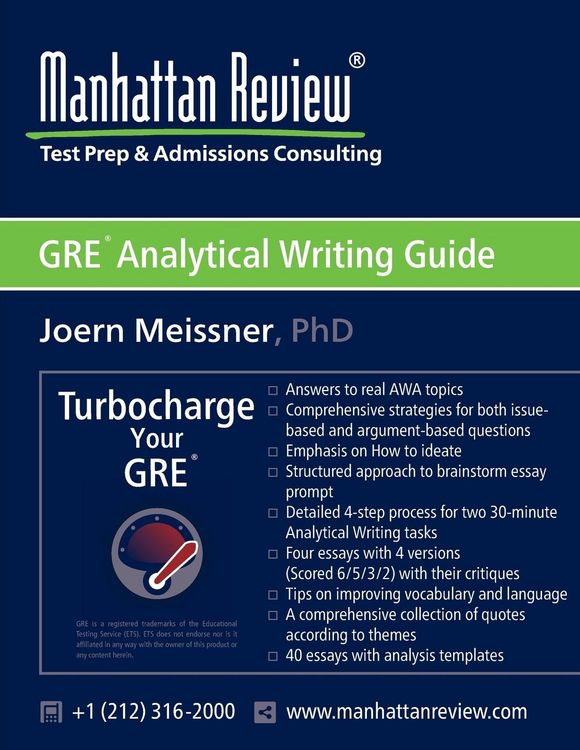 Produktbild: Manhattan Review GRE Analytical Writing Guide