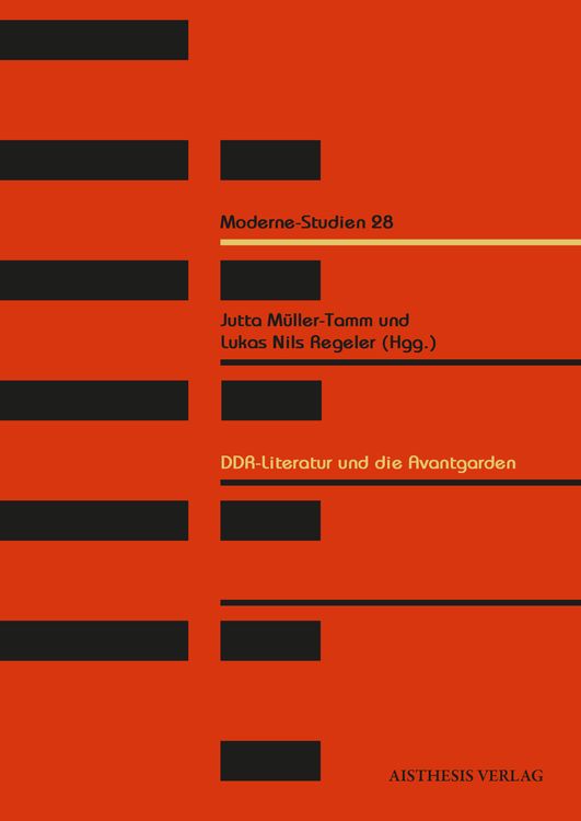Produktbild: DDR-Literatur und die Avantgarden