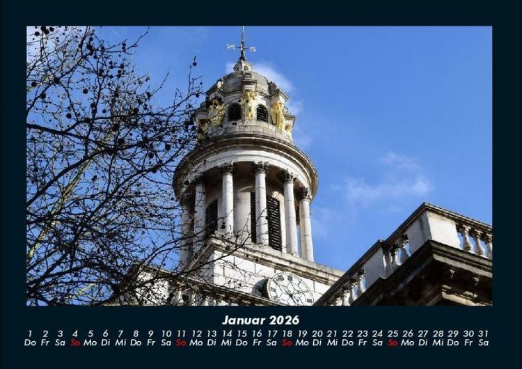 Produktbild: London 2026 Fotokalender DIN A4