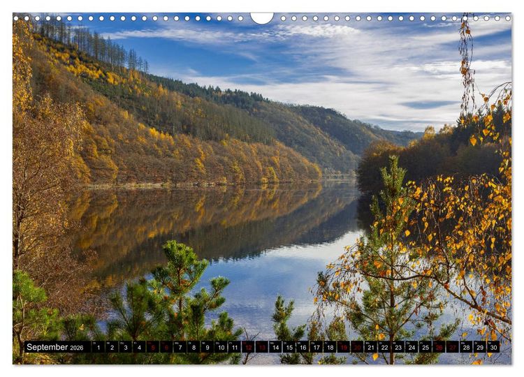 Produktbild: Die westliche Eifel (Wandkalender 2026 DIN A3 quer), CALVENDO Monatskalender
