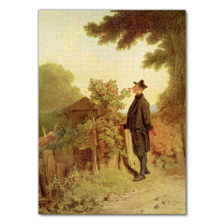 Produktbild: Lais Puzzle Carl Spitzweg - Rosenduft-Erinnerung 1000 Teile