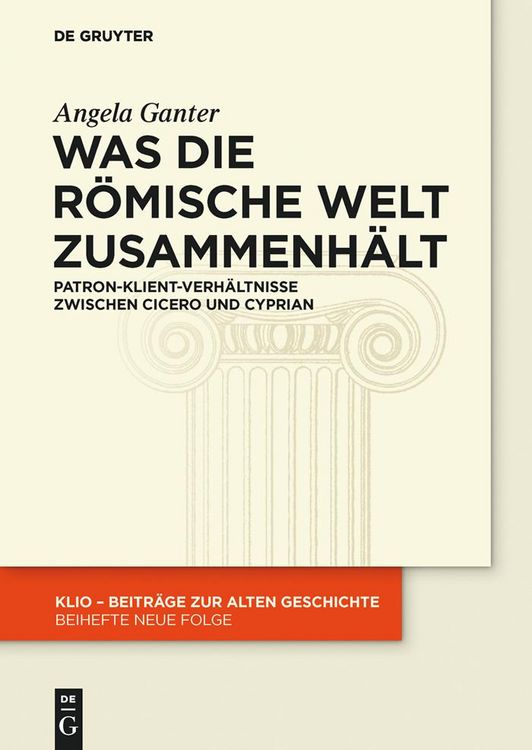 Bild vom Artikel Was die römische Welt zusammenhält vom Autor Angela Ganter