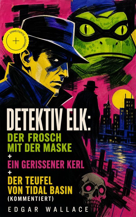 Produktbild: Detektiv Elk: Der Frosch mit der Maske + Ein gerissener Kerl + Der Teufel von Tidal Basin (Kommentiert)