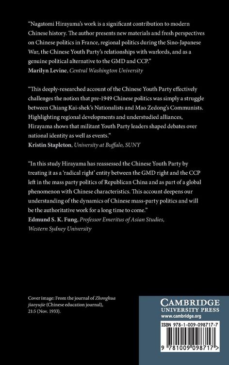 Produktbild: The Making and Unmaking of the Chinese Radical Right, 1918-1951