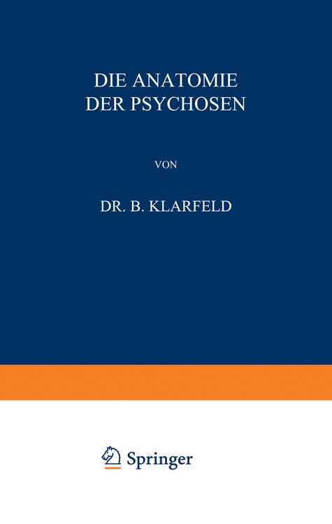 Produktbild: Die Anatomie der Psychosen