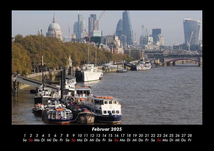 Produktbild: Boote 2025 Fotokalender DIN A3
