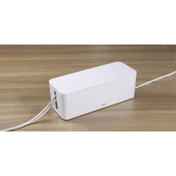 Produktbild: HAMA Kabelbox, weiss