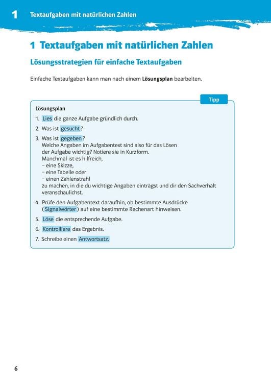 Produktbild: Klett 10-Minuten-Training Mathematik Textaufgaben 5. Klasse