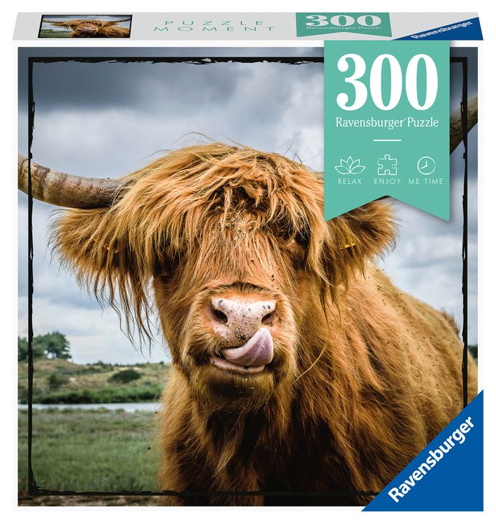 Produktbild: Puzzle Ravensburger Moment 13273 - Highland Cattle - 300 Teile