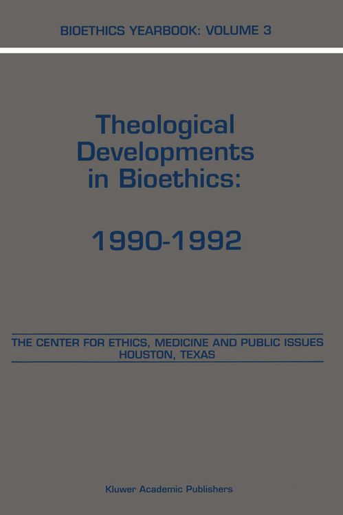 Produktbild: Bioethics Yearbook