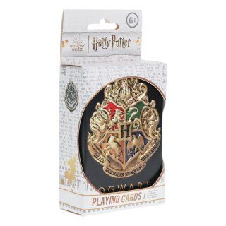 Produktbild: Hogwarts Playing Cards in a Tin Black