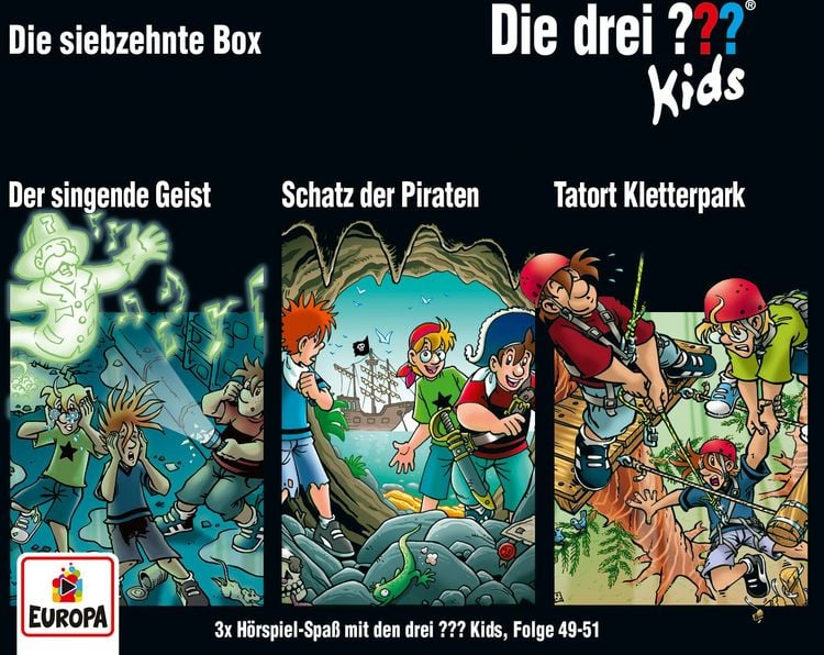 Bild vom Artikel 017/3er Box (Folgen 49,50,51) vom Autor Die Drei ??? Kids