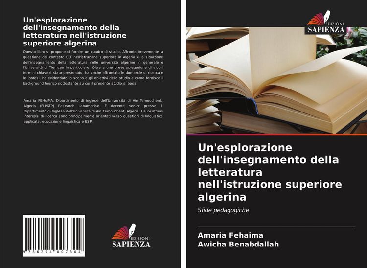 Produktbild: Un'esplorazione dell'insegnamento della letteratura nell'istruzione superiore algerina