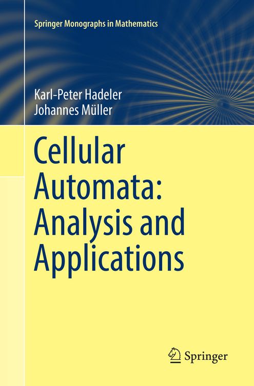 Produktbild: Cellular Automata: Analysis and Applications