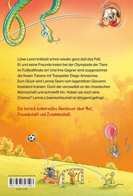 Produktbild: Olympiade der Tiere &ndash; Gut gekickt, L&ouml;we!