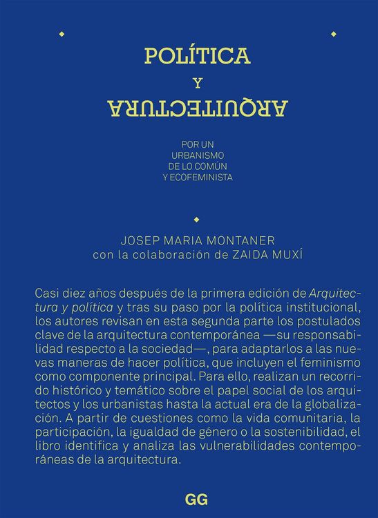 Produktbild: Pol&iacute;tica y arquitectura