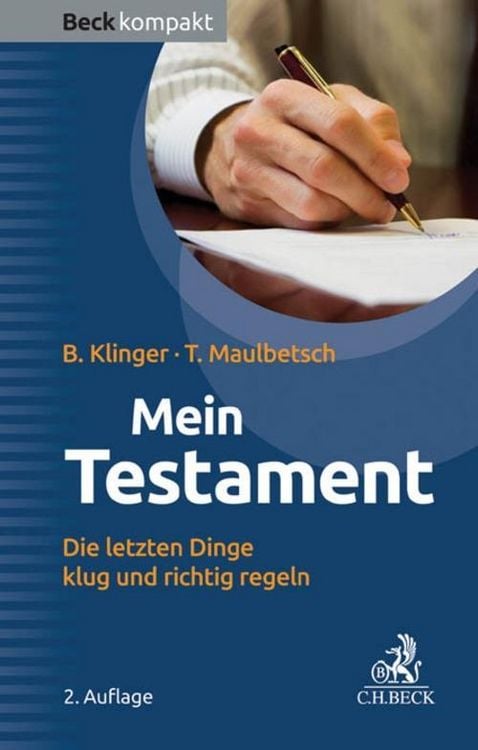 Produktbild: Mein Testament