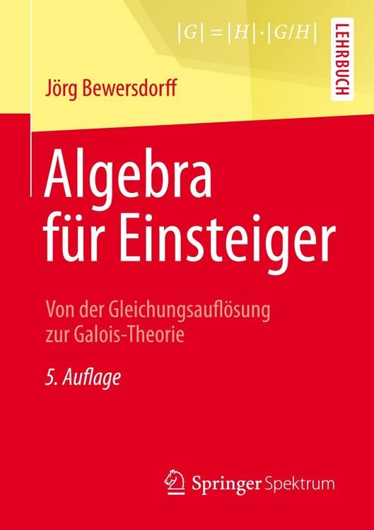 Produktbild: Algebra f&uuml;r Einsteiger