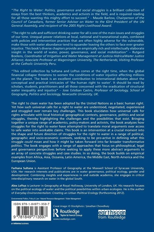 Produktbild: The Right to Water