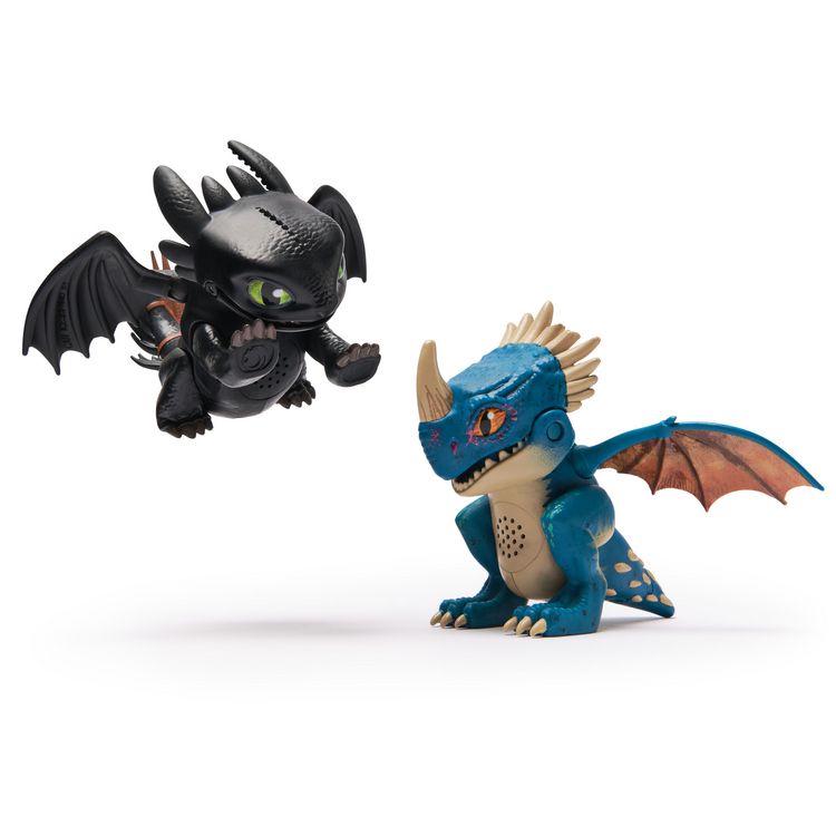 Produktbild: Drachenz&auml;hmen leicht gemacht - Interaktiver Mini-Drache Ohnezahn, Figur mit Soundeffekten&nbsp;