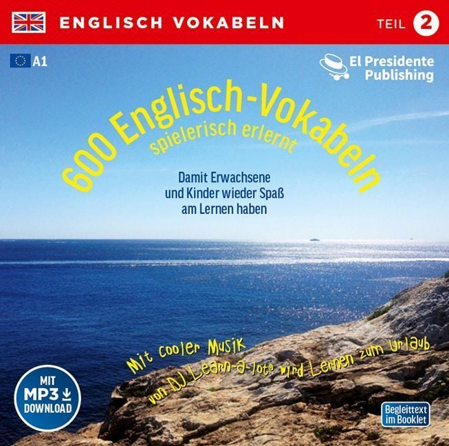 Produktbild: 600 Englisch-Vokabeln spielerisch erlernt. Grundwortschatz 2. CD