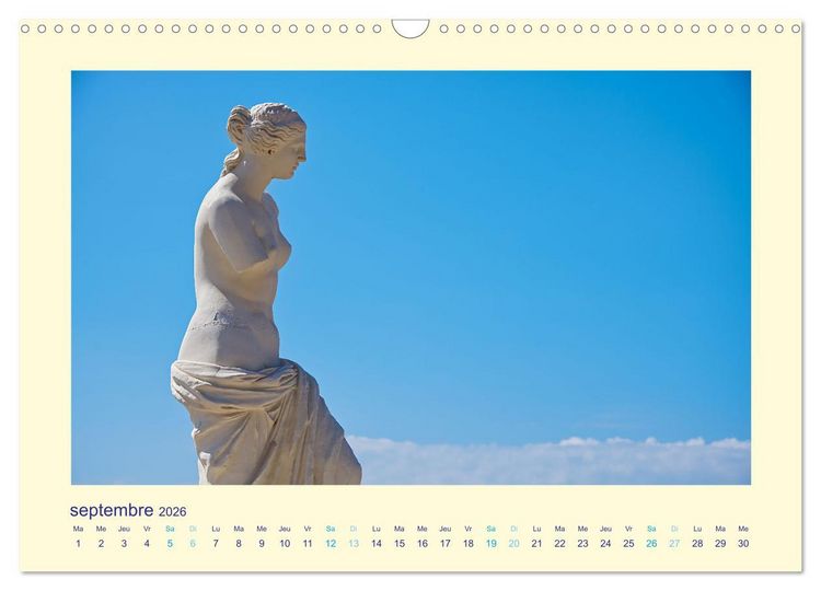 Produktbild: Les &icirc;les mythiques de Gr&egrave;ce - MILOS (Calendrier mural 2026 DIN A3 vertical), CALVENDO calendrier mensuel