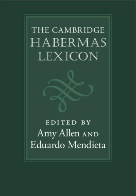 Produktbild: Cambridge Habermas Lexicon