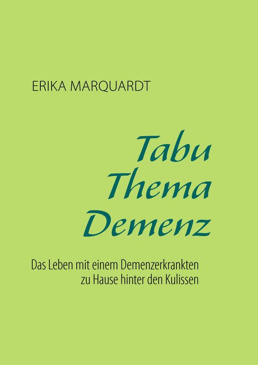 Produktbild: Tabu Thema Demenz