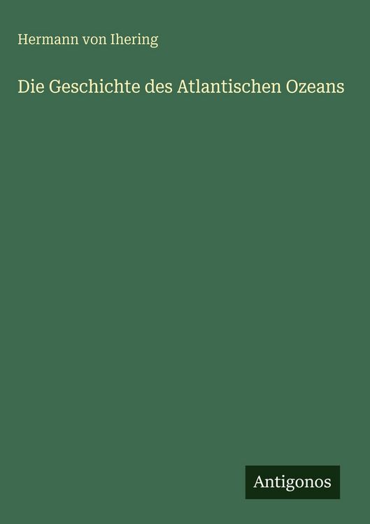 Produktbild: Die Geschichte des Atlantischen Ozeans