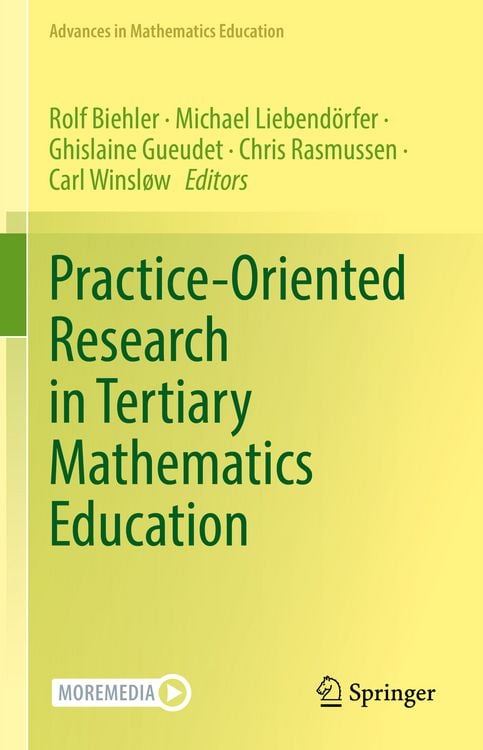 Produktbild: Practice-Oriented Research in Tertiary Mathematics Education