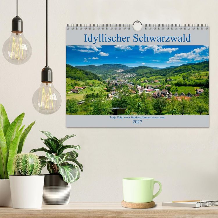 Produktbild: Idyllischer Schwarzwald (Wandkalender 2027 DIN A4 quer), CALVENDO Monatskalender