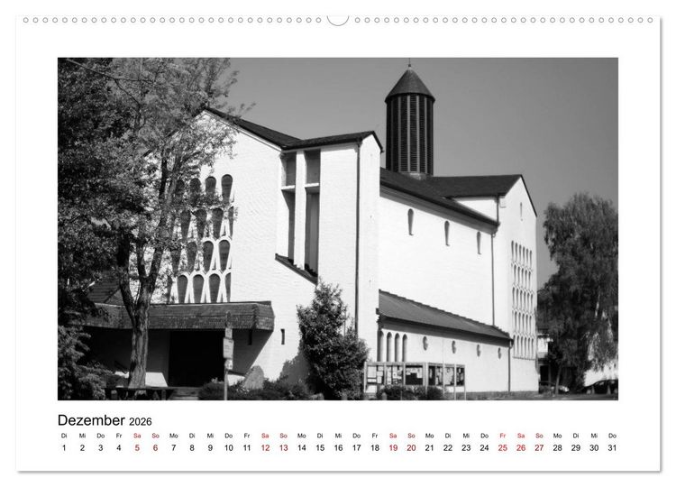 Produktbild: K&ouml;ln-H&ouml;henhaus heute (hochwertiger Premium Wandkalender 2026 DIN A2 quer), Kunstdruck in Hochglanz