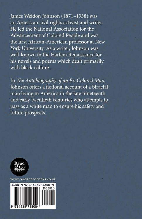 Produktbild: The Autobiography of an Ex-Colored Man