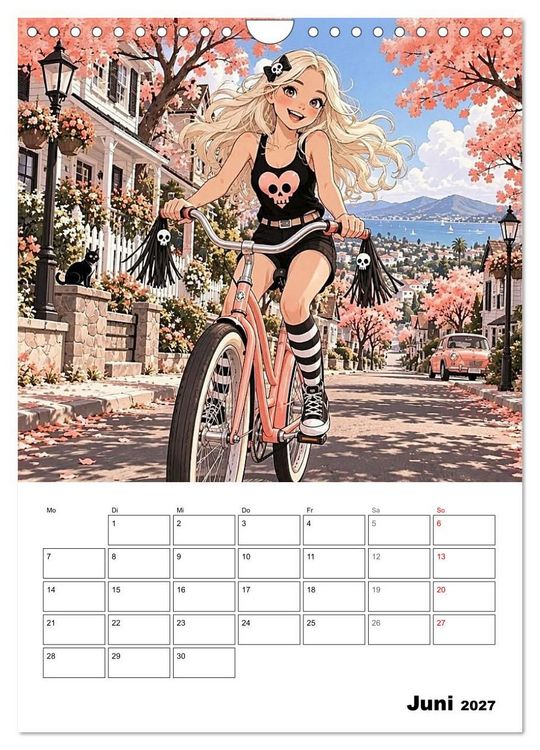 Produktbild: Kim, eben anders normal (Wandkalender 2027 DIN A4 hoch), CALVENDO Monatskalender