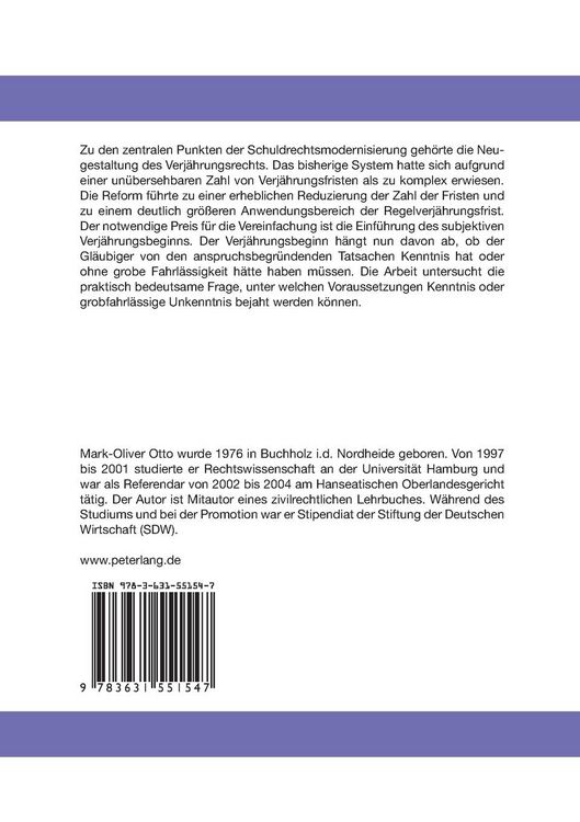 Produktbild: Die Bestimmung des &sect; 199 Abs. 1 Nr. 2 BGB