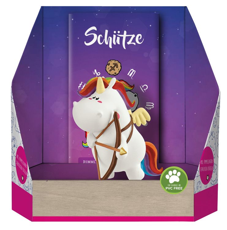 Produktbild: Pummeleinhorn Sammelfigur &ndash; Sternzeichen Sch&uuml;tze