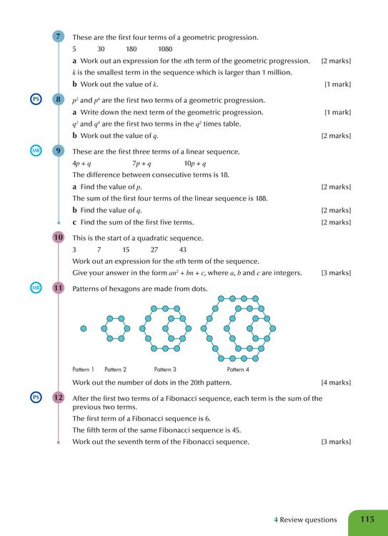 Produktbild: GCSE Maths AQA Higher Student Book