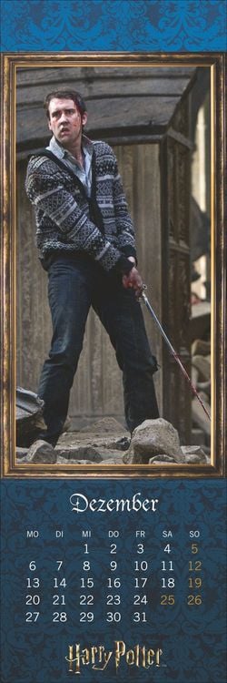 Produktbild: Harry Potter Lesezeichen & Kalender 2027
