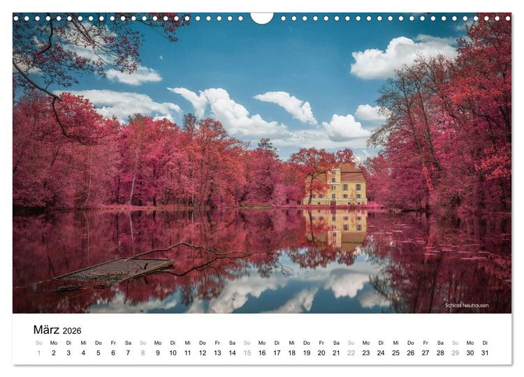 Produktbild: Die Lausitz durch den Infrarotfilter (Wandkalender 2026 DIN A3 quer), CALVENDO Monatskalender